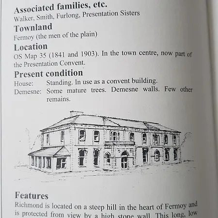 Upper East Wing In Richmond House Fermoy